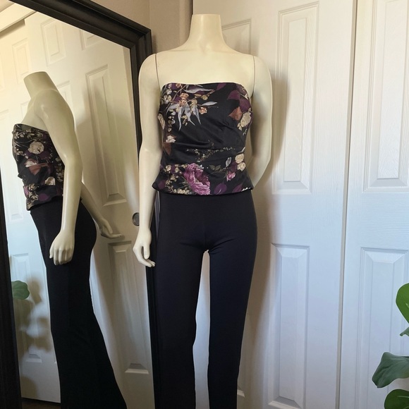 Vintage Kay Unger Silk Bustier Top